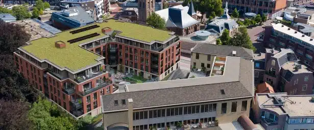 Nieuwbouw Centrum Hilversum Courtyard